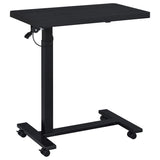 Westpark Pneumatic Adjustable C-Shape Side Table with Casters Black | Black | 930300