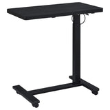 Westpark Pneumatic Adjustable C-Shape Side Table with Casters Black | Black | 930300
