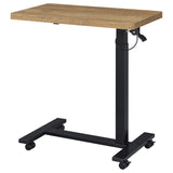 Westpark Pneumatic Adjustable C-Shape Side Table with Casters Mango | Brown | Mango | 930301
