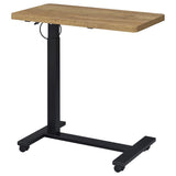 Westpark Pneumatic Adjustable C-Shape Side Table with Casters Mango | Brown | Mango | 930301