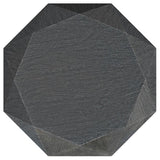 Jacinto Octagonal Solid Mango Wood Side Table Grey | King | Grey | 931159