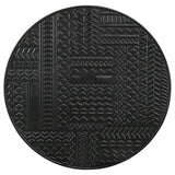 Loannis 2-piece Round Mango Wood Nesting Table Matte Black | King | Black | Matte Black | 935842