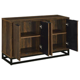 Ryatt 4-door Engineered Wood Accent Cabinet Dark Pine | Brown | Dark Pine | 950393
