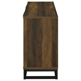 Ryatt 4-door Engineered Wood Accent Cabinet Dark Pine | Brown | Dark Pine | 950393