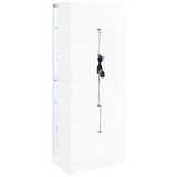 Cabra 4-door LED Curio Display Cabinet White High Gloss | King | White | White High Gloss | 950397