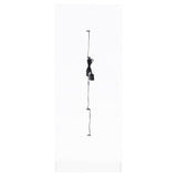 Cabra 4-door LED Curio Display Cabinet White High Gloss | King | White | White High Gloss | 950397