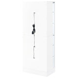 Cabra 4-door LED Curio Display Cabinet White High Gloss | King | White | White High Gloss | 950397