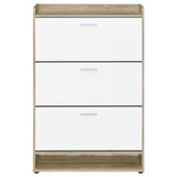 Denia 3-tier Engineered Wood Shoe Cabinet White | King | White | 950403