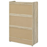 Denia 3-tier Engineered Wood Shoe Cabinet Grey | King | Grey | 950404
