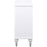 Cardella 2-door Mandala Accent Cabinet Distressed White | White | Distressed White | 950411
