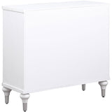 Cardella 2-door Mandala Accent Cabinet Distressed White | White | Distressed White | 950411