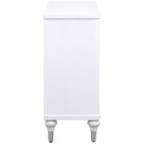 Cardella 2-door Mandala Accent Cabinet Distressed White | White | Distressed White | 950411