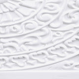 Cardella 2-door Mandala Accent Cabinet Distressed White | White | Distressed White | 950411