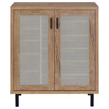 Teller 2-door Shoe Storage Cabinet Natural Oak | Brown | Natural Oak | 950421