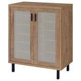 Teller 2-door Shoe Storage Cabinet Natural Oak | Brown | Natural Oak | 950421