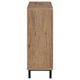Teller 2-door Shoe Storage Cabinet Natural Oak | Brown | Natural Oak | 950421