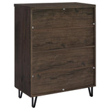 Brixton 2-door Entryway Shoe Storage Cabinets Smoked Oak | Brown | Smoked Oak | 950423