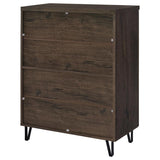 Brixton 2-door Entryway Shoe Storage Cabinets Smoked Oak | Brown | Smoked Oak | 950423