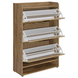 Denia 3-tier Engineered Wood Shoe Cabinet Mango | King | Brown | Mango | 950425