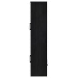 Riva 4-door Tall Accent Display Cabinet LED Lighting Black | King | Black | 950432
