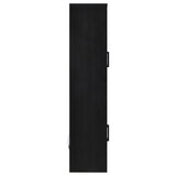 Riva 4-door Tall Accent Display Cabinet LED Lighting Black | King | Black | 950432