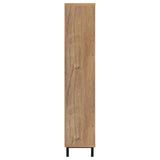 Teller 80-inch 4-door Tall Shoe Storage Cabinet Natural Oak | Brown | Natural Oak | 950440