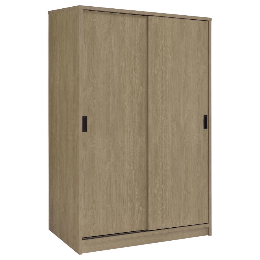 Noble 2-door Bedroom Wardrobe Storage Cabinet Armoire Latte | Beige | Latte | 950441LOK