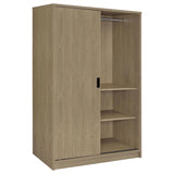 Noble 2-door Bedroom Wardrobe Storage Cabinet Armoire Latte | Beige | Latte | 950441LOK
