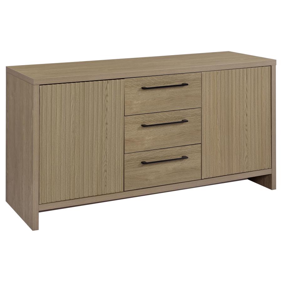 Amery 3-drawer Accent Storage Cabinet Console Latte | Beige | Latte | 950442