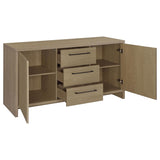 Amery 3-drawer Accent Storage Cabinet Console Latte | Beige | Latte | 950442