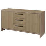 Amery 3-drawer Accent Storage Cabinet Console Latte | Beige | Latte | 950442