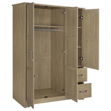 Canova 3-door Bedroom Wardrobe Storage Cabinet Armoire Latte | Beige | Latte | 950445