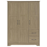 Canova 3-door Bedroom Wardrobe Storage Cabinet Armoire Latte | Beige | Latte | 950445