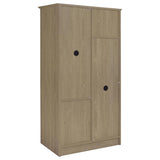 Cassara 2-door Bedroom Wardrobe Storage Cabinet Armoire Latte | Beige | Latte | 950446