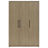 Cerda 3-door Bedroom Wardrobe Storage Cabinet Armoire Latte | Beige | Latte | 950448LTE