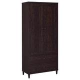 Wadeline 2-door Tall Accent Storage Cabinet Rustic Tobacco | Brown | Rustic Tobacco | 950724