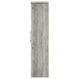 Alejo 2-door Engineered Wood Tall Cabinet Grey Driftwood | Grey | Grey Driftwood | 950783