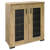 Bristol 6-shelf Engineered Wood Shoe Cabinet Golden Oak | King | Brown | Golden Oak | 951107