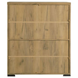 Bristol 6-shelf Engineered Wood Shoe Cabinet Golden Oak | King | Brown | Golden Oak | 951107