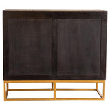 Zara 2-door 40-inch Wood Accent Storage Cabinet Black Walnut | Brown | Black Walnut | 953447