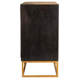 Zara 2-door 40-inch Wood Accent Storage Cabinet Black Walnut | Brown | Black Walnut | 953447
