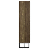 Carolyn 2-door Engineered Wood Accent Cabinet Rustic Oak | King | Brown | Rustic Oak | 959640