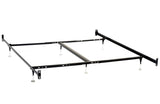 Esme California King Bed Frame Black (Headboard & Footboard) | California King | Black | 9602KW