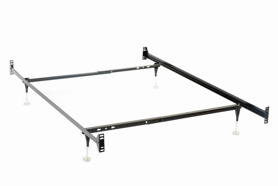Esme Twin or Full Bed Frame Black (Headboard & Footboard) | Full | Black | 9602TF