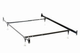 Esme Twin or Full Bed Frame Black (Headboard & Footboard) | Full | Black | 9602TF