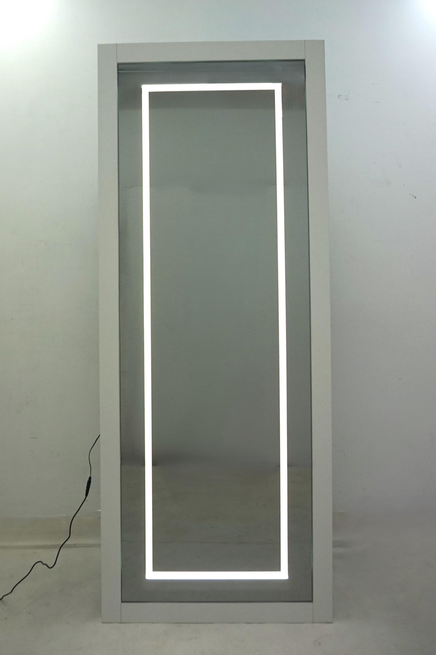 Nordio 72-inch LED Tempered Full Length Floor Mirror White