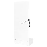 Spector 1-drawer Lighted Full-Length Floor Mirror White High Gloss | Full | White | White High Gloss | 960954