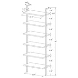 Owens 3-piece 96-inch Wall Mounted Bookshelf Set Walnut | Brown | Walnut | 980074-S3