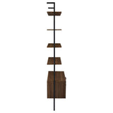 Owens 96-inch 4-shelf Storage Wall Bookshelf Walnut | Brown | Walnut | 980074