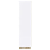 Dalton 65-inch 6-shelf Bookcase White and Distressed Pine | White | 980075